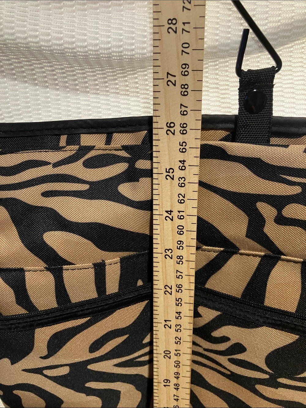 Zebra print in tan and black multi bags 4in1 - Picture 14 of 16
